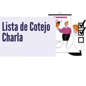 Lista de Cotejo para evaluar Charla