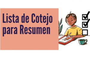 Lista de Cotejo Resumen