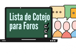 Lista de cotejo para Foro