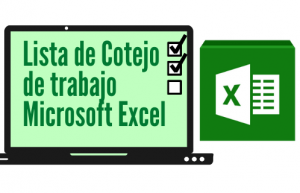 Lista de Cotejo trabajo en Excel