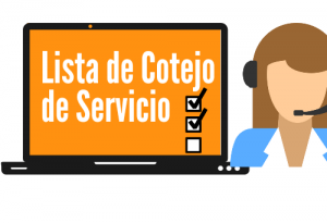 lista de cotejo de servicio