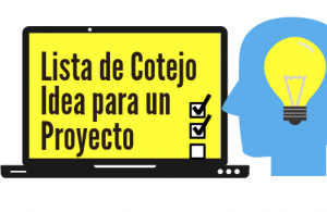 lista de cotejo para proyecto