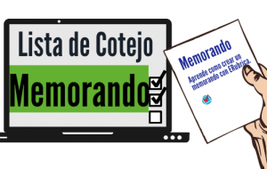 Lista de cotejo de Memorando