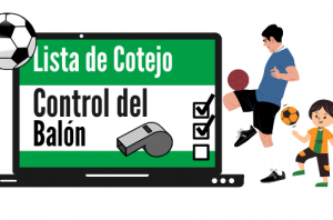 Lista de cotejo Control del Balón