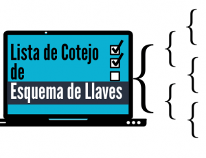 Lista de cotejo Esquema de Llaves