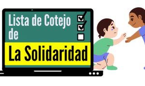 Lista de cotejo de solidaridad