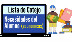 Lista de cotejo necesidades del alumno