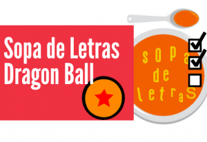 Sopa de Letras- Personajes de Dragon Ball
