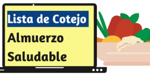 Lista de cotejo almuerzo saludable