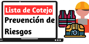 Lista de Cotejo de Prevención de Riesgos