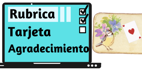 Rubrica de Tarjeta de Agradecimiento