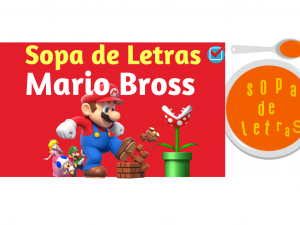 Sopa de Letras- Mario Bros