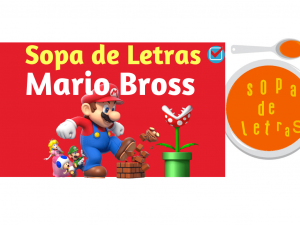 Sopa de Letras – Mario Bros