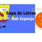 Sopa de Letras- Bob Esponja